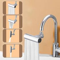Extensor Adaptador de Rosca Universal para Torneira com Bico Giratório 4 em 1 360º
