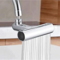 Extensor Adaptador de Torneira com 3 Jatos Reguláveis Chuveirinho Rotação de 180o