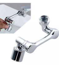 Extensor Adaptador De Torneira Giratório Bico Articulado com Variação de Direção da Agua