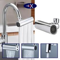 Extensor Arejador Adaptador Bico Giratório para Torneira Cozinha Banheiro