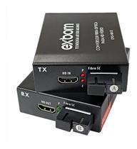 Extensor Ativo Conversor Hdmi Via Fibra Optica 20km 1080p