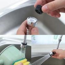 Extensor Bico Arejador De Torneira Flexível Articulado Inox