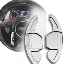 Extensor Borboleta Volante Audi A1 A3 A4 A5 Q3 Paddle Shift Acessórios Esportivo Interior botão marcha novo - Original Novo cambio automatico cor