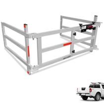 Extensor Caçamba Frontier 2008 a 2016 Dobravel EDD Prata