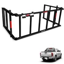 Extensor Caçamba Frontier 2017 a 2020 Divisor Rampa Preto EDR