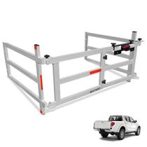 Extensor Caçamba L200 Triton 2008 a 2016 Dobravel EDD Prata