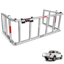 Extensor Caçamba L200 Triton 2008 a 2018 Rampa EDR Prata Extensor Caçamba L200 Triton 2008 a 2018 Rampa EDR Prata