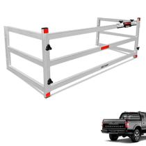Extensor Caçamba S10 2001 a 2011 Divisor ED Prata Extensor Caçamba S10 2001 a 2011 Divisor ED Prata