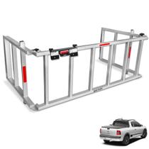 Extensor Caçamba Saveiro 2010 a 2021 Rampa 350kg Reforçado EDR