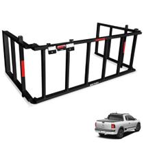 Extensor Caçamba Saveiro 2010 a 2021 Rampa Reforçado Preto EDR