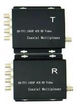 Extensor Coaxial 100mts Com 4 Canais