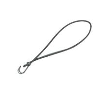 Extensor Corda Elastica Gancho Duplo 40cm Cinza/Bran. - 60UN