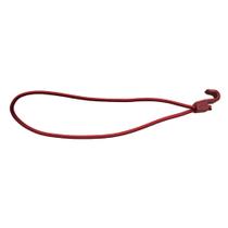 Extensor Corda Elastica Gancho Plastico 35cm Vermelha-50UN