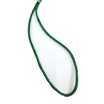 Extensor Corda Elastica Sem Gancho 40cm Verde/Branco-20UN