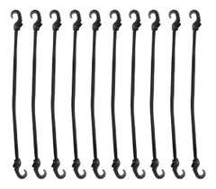 Extensor Corda Elástico 1 Metro Bagageiro Moto Bike 10 Unid