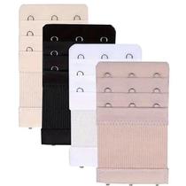 Extensor De Alça De Sutiã Ajustável Com 3 Ganchos (Pacote Com 4) Acessório Confortável De Lingerie Extensor De Alça De Sutiã Ajustável Com 3 Ganchos (Pacote Com 4) Acessório Confortável De Lingerie