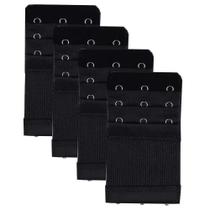 Extensor De Alças De Sutiã Ajustável, Pacote Com 4, Confortável, Com 3 Ganchos, Acessório De