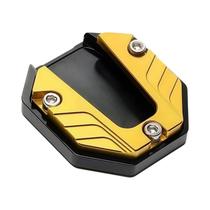 Extensor De Apoio Para Moto Em Liga De Alumínio CNC, Base Ampliada Antiderrapante, Placa De Suporte