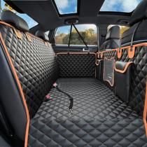Extensor de Asiento Trasero para Perros HUOHUOCN Funda Impermeable para Asiento de Coche