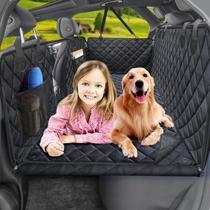 Extensor de asiento trasero para perros URPOWER con manta antideslizante, soporte hasta 181 kg