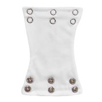 Extensor de Body de Bebê Universal Branco Algodão Antialérgico Compatível com Marcas Importadas Carters