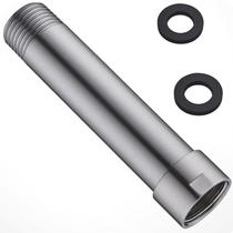 Extensor de Braço de Chuveiro BSTIIU 10 cm Níquel Escovado 1/2 Polegada Extensor de Braço de Chuveiro BSTIIU 10 cm Níquel Escovado 1/2 Polegada