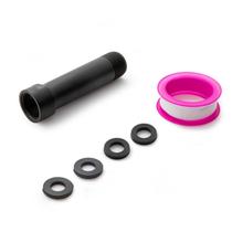 Extensor de Braço de Chuveiro OFFO 7,5 cm Preto Fosco em Aço Inoxidável Extensor de Braço de Chuveiro OFFO 7,5 cm Preto Fosco em Aço Inoxidável