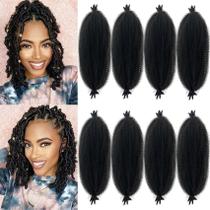 Extensor de cabelo Paraglame Marley Twist Braiding 16 em 8 pacotes
