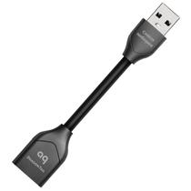 Extensor de cabo AudioQuest DragonTail USB-A 2.0 fêmea para macho Extensor de cabo AudioQuest DragonTail USB-A 2.0 fêmea para macho