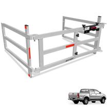Extensor De Caçamba Hilux 2005 a 2015 Dobravel EDD Prata Extensor De Caçamba Hilux 2005 a 2015 Dobravel EDD Prata