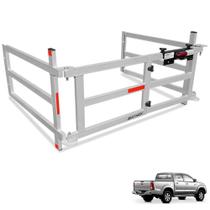 Extensor De Caçamba Hilux 2005 a 2015 Dobravel EDD Prata