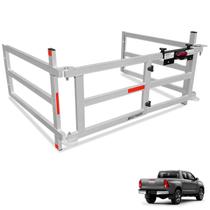 Extensor de Caçamba Hilux SRX 2016 a 2025 Dobravel EDD Prata