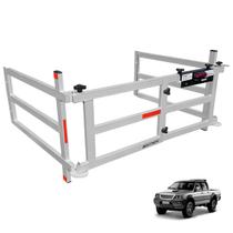 Extensor de Caçamba L200 Outdoor 2006 a 2007 Divisor Dobrável EDD Prata