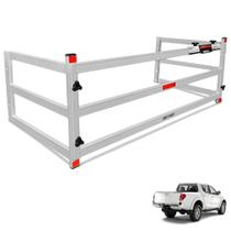 Extensor De Caçamba L200 Triton 2008 a 2018 Divisor ED Prata Extensor De Caçamba L200 Triton 2008 a 2018 Divisor ED Prata