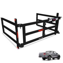 Extensor de Caçamba Mitsubishi L200 Triton Sport 2017 a 2025 Dobrável Preto EDD