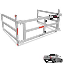 Extensor de Caçamba Montana 2003 a 2010 Dobravel Prata EDD