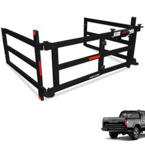 Extensor de Caçamba S10 2001 a 2011 Divisor Dobravel EDD Preto