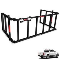 Extensor de Caçamba S10 2012 a 2021 Rampa Preto Reforçado EDR