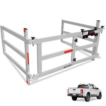 Extensor De Caçamba S10 2012 a 2025 Dobrável EDD Prata