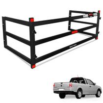 Extensor de Caçamba Saveiro 1998 a 2009 Divisor de Cargas ED Preto