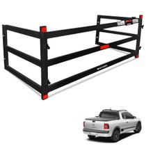 Extensor de Caçamba Saveiro G5 G6 G7 2009 a 2021 Divisor Preto ED Extensor de Caçamba Saveiro G5 G6 G7 2009 a 2021 Divisor Preto ED