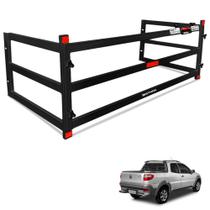 Extensor de Caçamba Strada 2014 a 2019 Divisor ED Preto