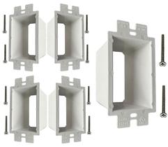 Extensor de Caixa de Tomada Elétrica iMBAPrice IMBA-BE1 Kit com 5 Extensor de Caixa de Tomada Elétrica iMBAPrice IMBA-BE1 Kit com 5