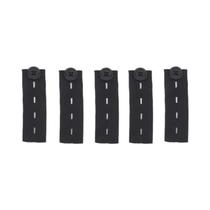 Extensor De Cintura Ajustável Unissex Para Calças Jeans Com Fivela Elástica E Botão - 5 Peças Extensor De Cintura Ajustável Unissex Para Calças Jeans Com Fivela Elástica E Botão - 5 Peças