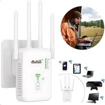 Extensor de Internet 4 Antenas Branco