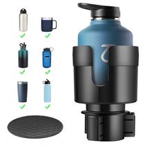 Extensor de Porta-Copos para Carro TYKOR com Base Ajustável para Copos Grandes Extensor de Porta-Copos para Carro TYKOR com Base Ajustável para Copos Grandes