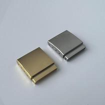 Extensor De Pulseira De Relógio Em Aço Dourado Prateado Com Fecho Para Reparo De Relógios