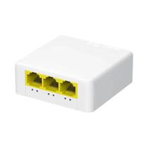 Extensor De Rede POE De 3 Portas 100M Repetidor Para Câmera IP NVR Plug&Play IEEE802.3af/at