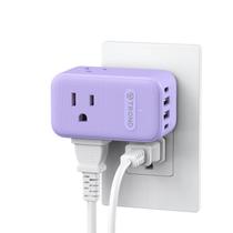 Extensor de saída TOMADA DE PAREDE MULTIPLUG TROND com PD 20W USB C