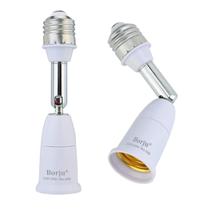 Extensor de Soquete de Lâmpada Borju 11,5 cm 120 V Kit com 2 E26